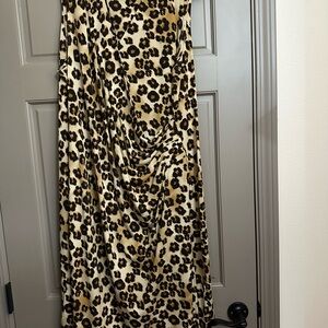 Charter Club Animal Print MIDI dress